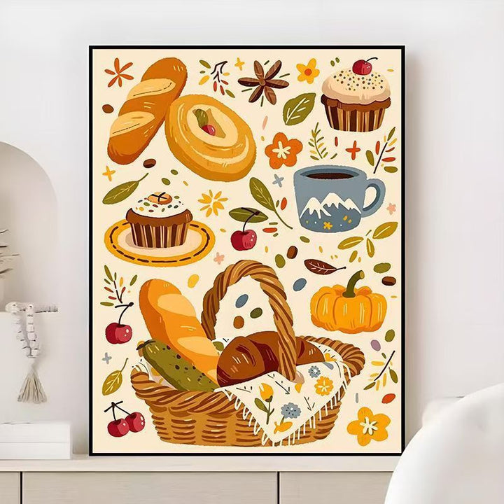 Gourmet Culinary-Themed Wall Art Bowlift