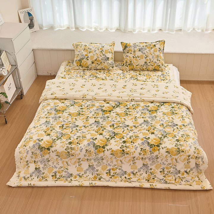 Women Floral Comfort Bedding Set Bowlift