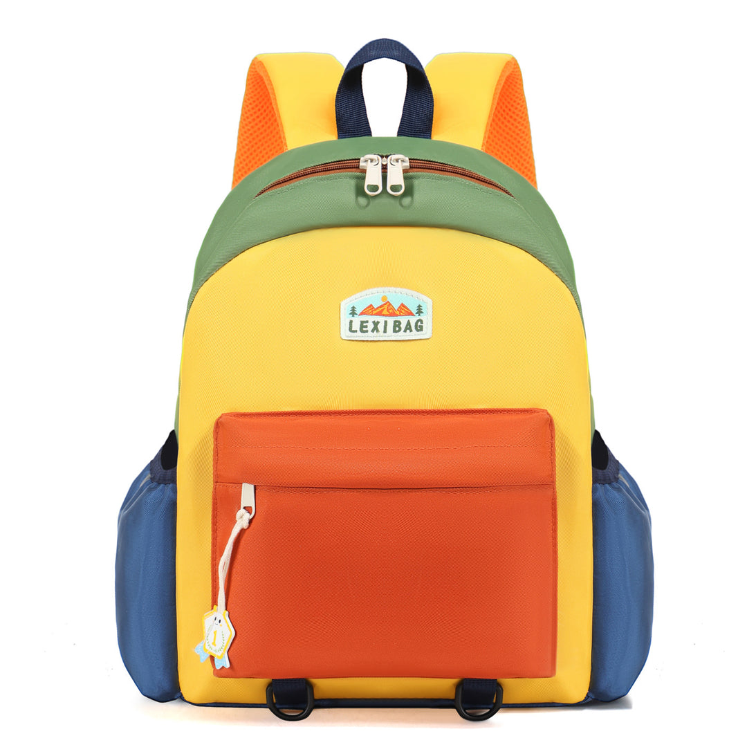 Colorful Multi-Compartment School Backpack Bowlift