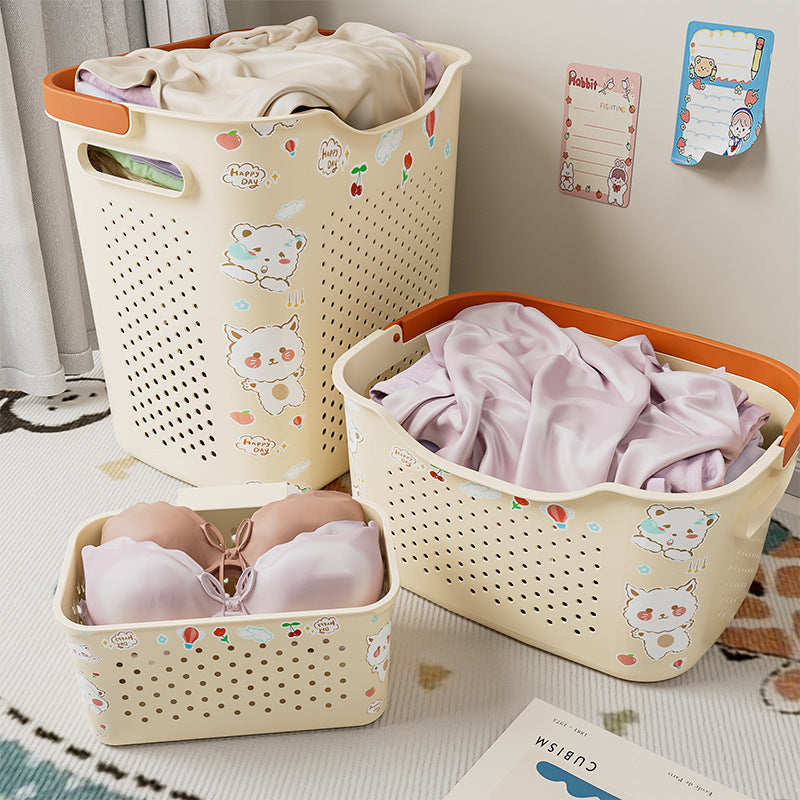 Cute Decorative Laundry Basket Bowlift