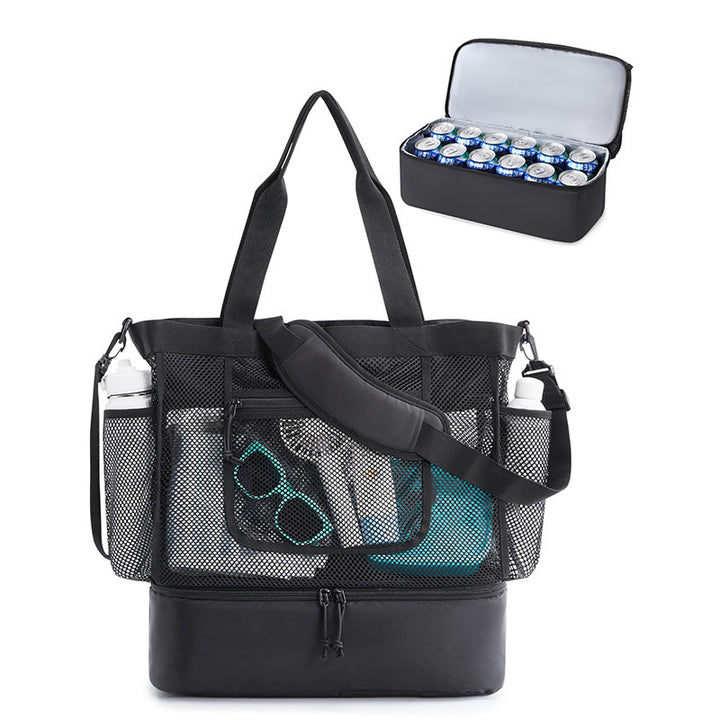 Multifunctional cooler bag with practical outer pockets Bowlift