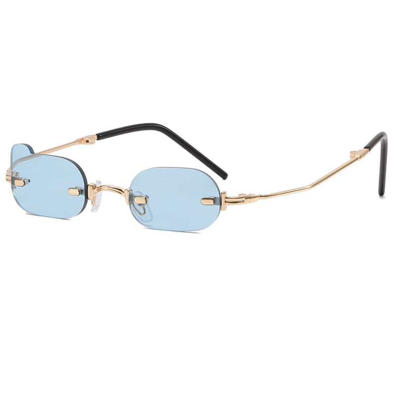 Ladies exclusive fashionable sunglasses with shiny metal frame Bowlift