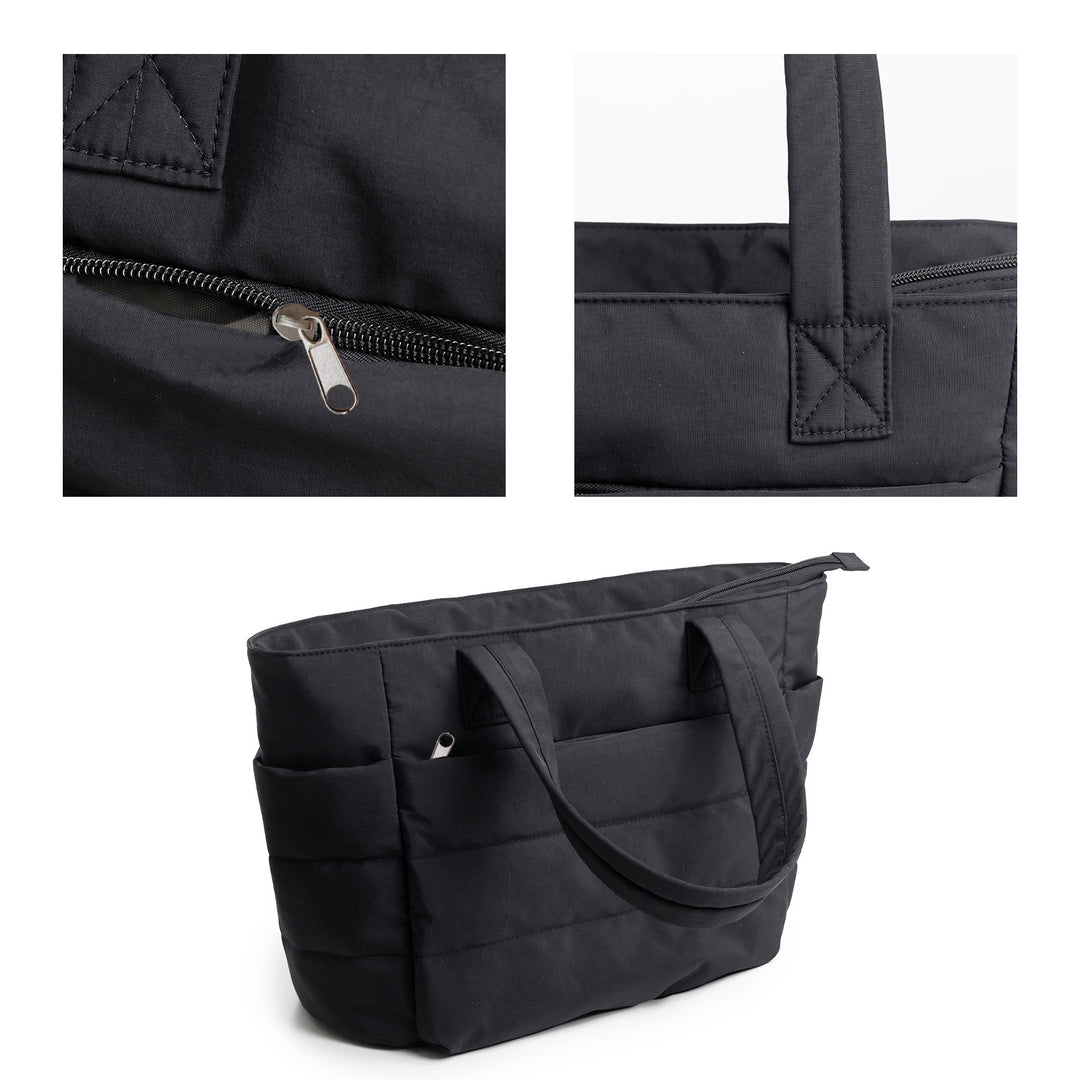 Stylish and Spacious Tote Bag with Insulated Inner Layer Bowlift