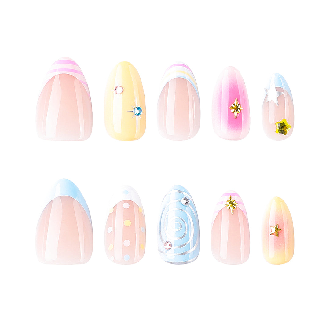 Artful Nail Art with Colorful Designs Bowlift