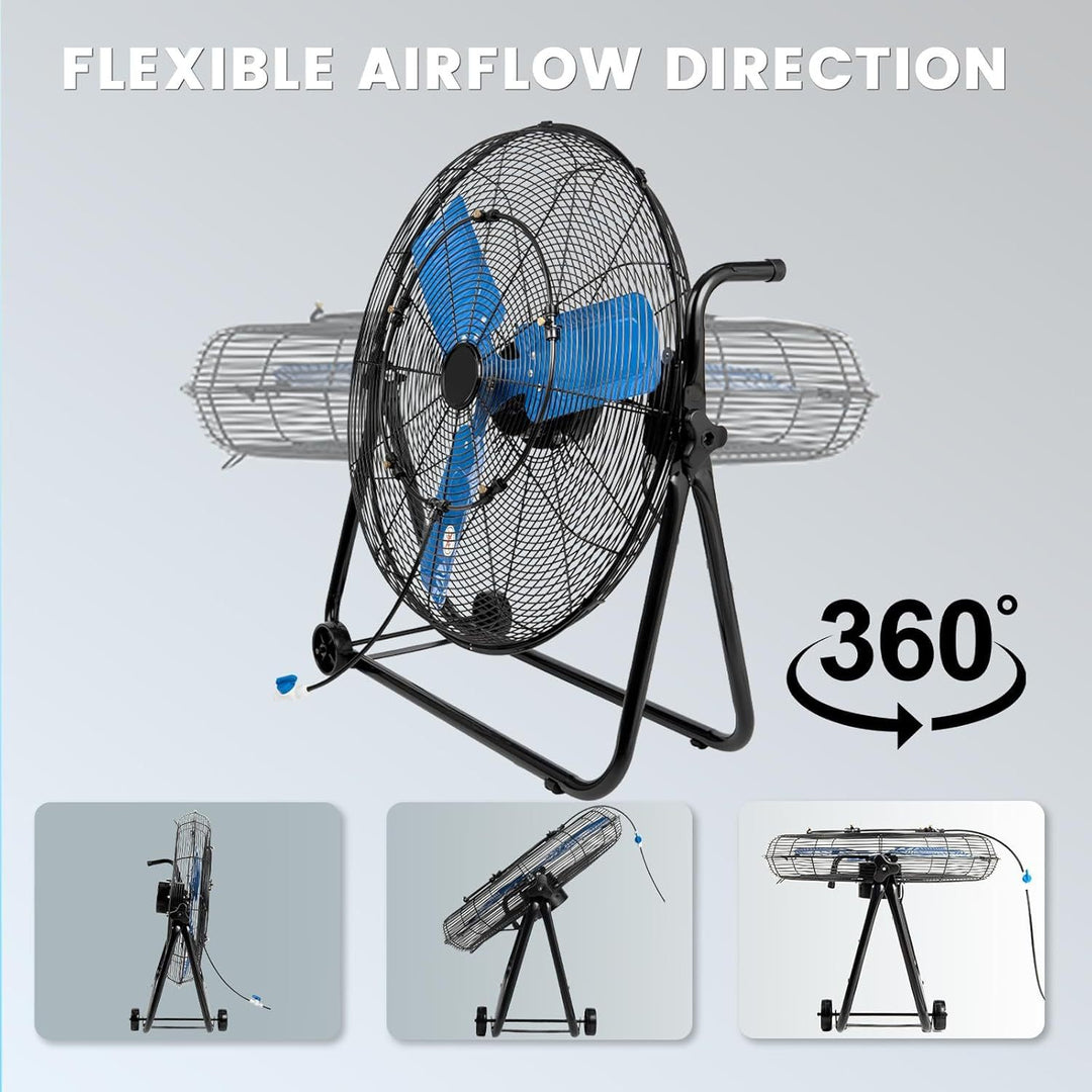 Industrial High-Performance Mist Fan Bowlift