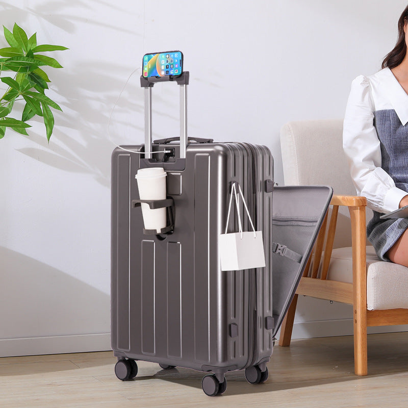 Unisex Smart Hard-Shell Travel Case Bowlift