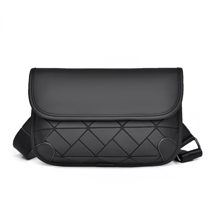 Stylish crossbody bag with geometric design Bowlift