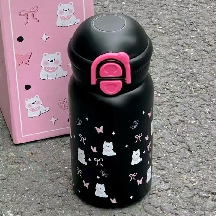 Women's Playful Children's Drinking Bottle with Animals Bowlift
