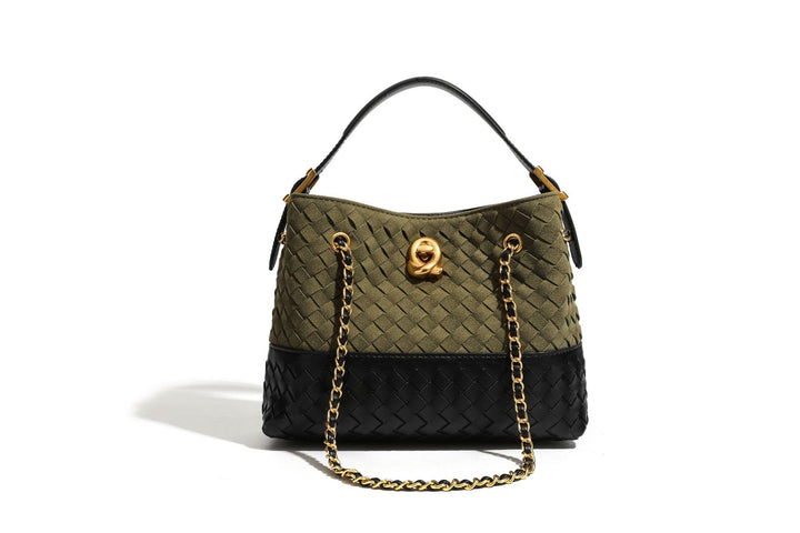 Woven Bucket Handbag Bowlift