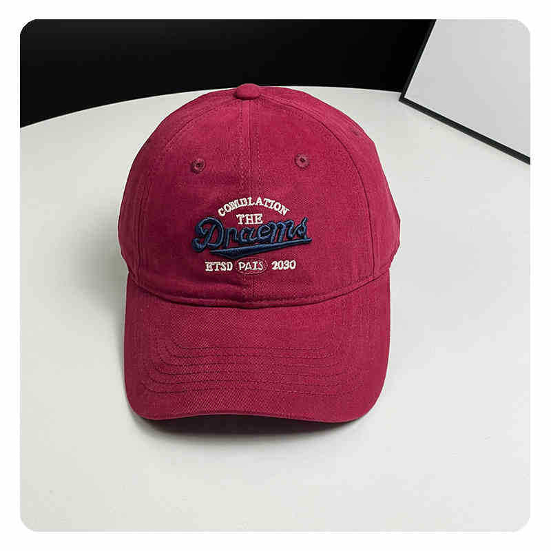 Unisex Vintage-Inspired Embroidered Baseball Cap Bowlift