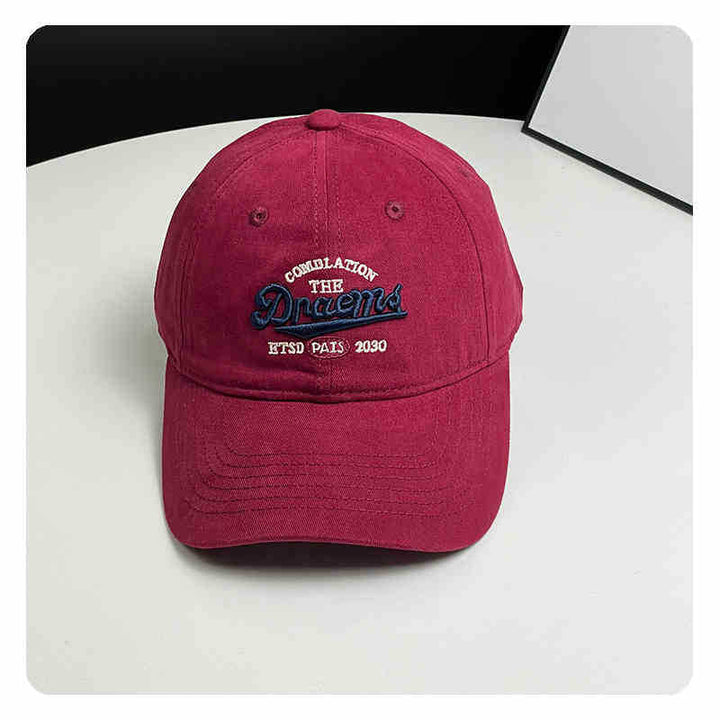 Unisex Vintage-Inspired Embroidered Baseball Cap Bowlift