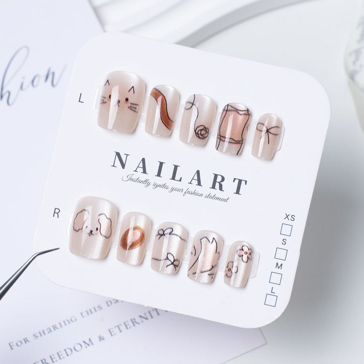 Ombre Art Nails Bowlift