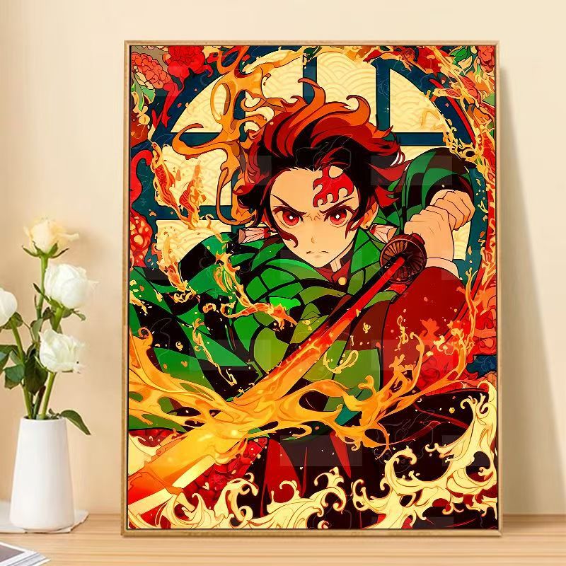 Fantasy Warrior Canvas Art Print Bowlift