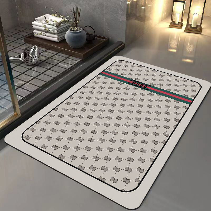 Luxury Abstract Design Bath Mat