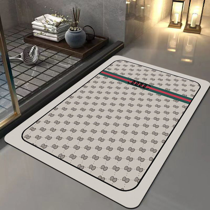 Luxury Abstract Design Bath Mat