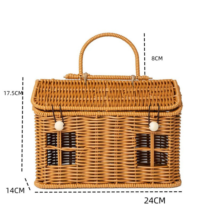 Ladies Handmade Picnic Basket Bowlift