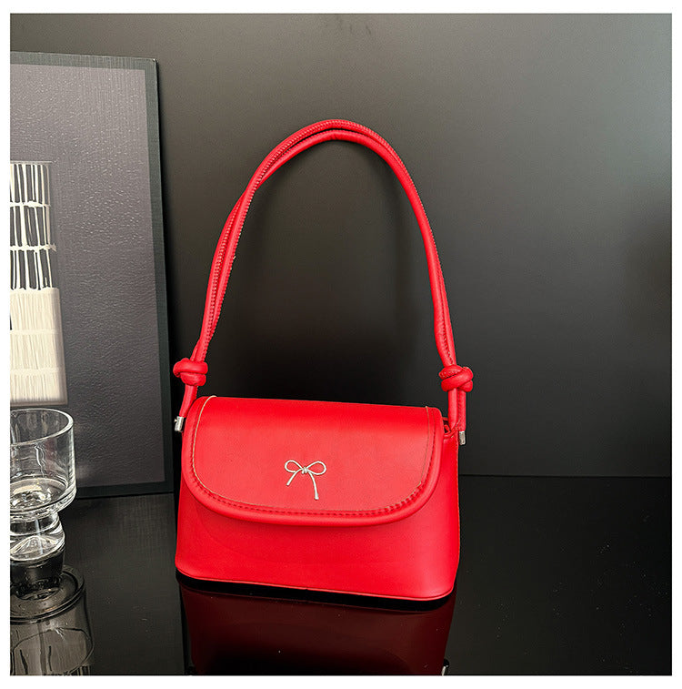 Minimalist Bow Detail Crossbody Handbag Bowlift