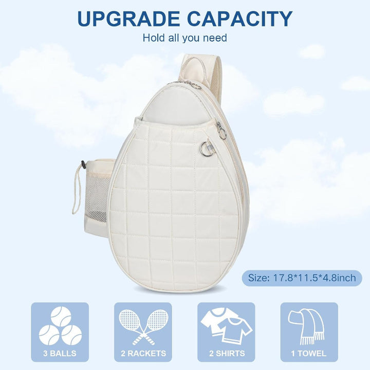 Sporty Tennis Backpack Bowlift