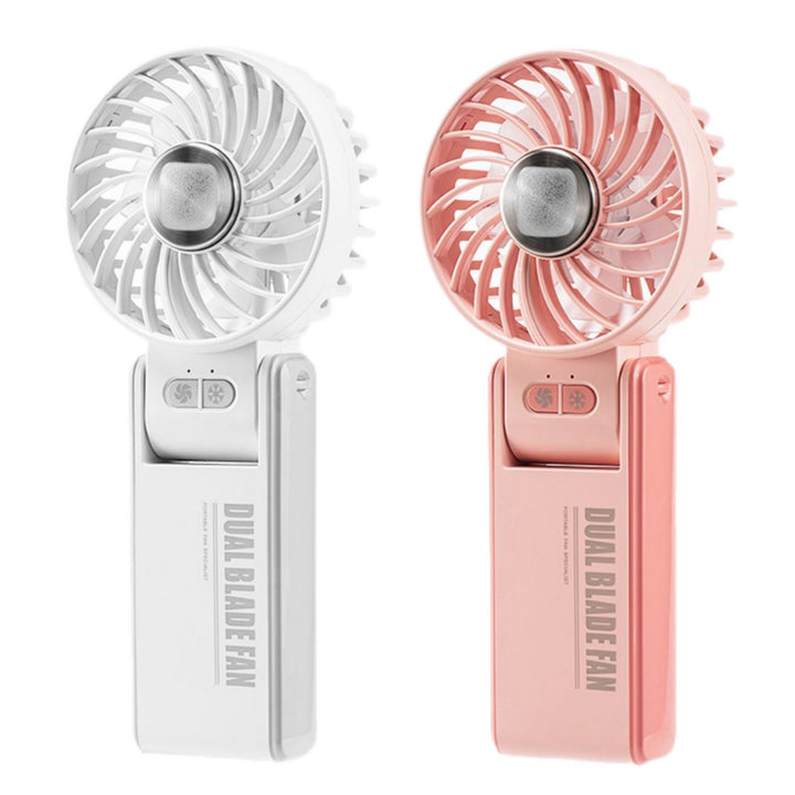 Portable Dual Blade Mini Fan Bowlift