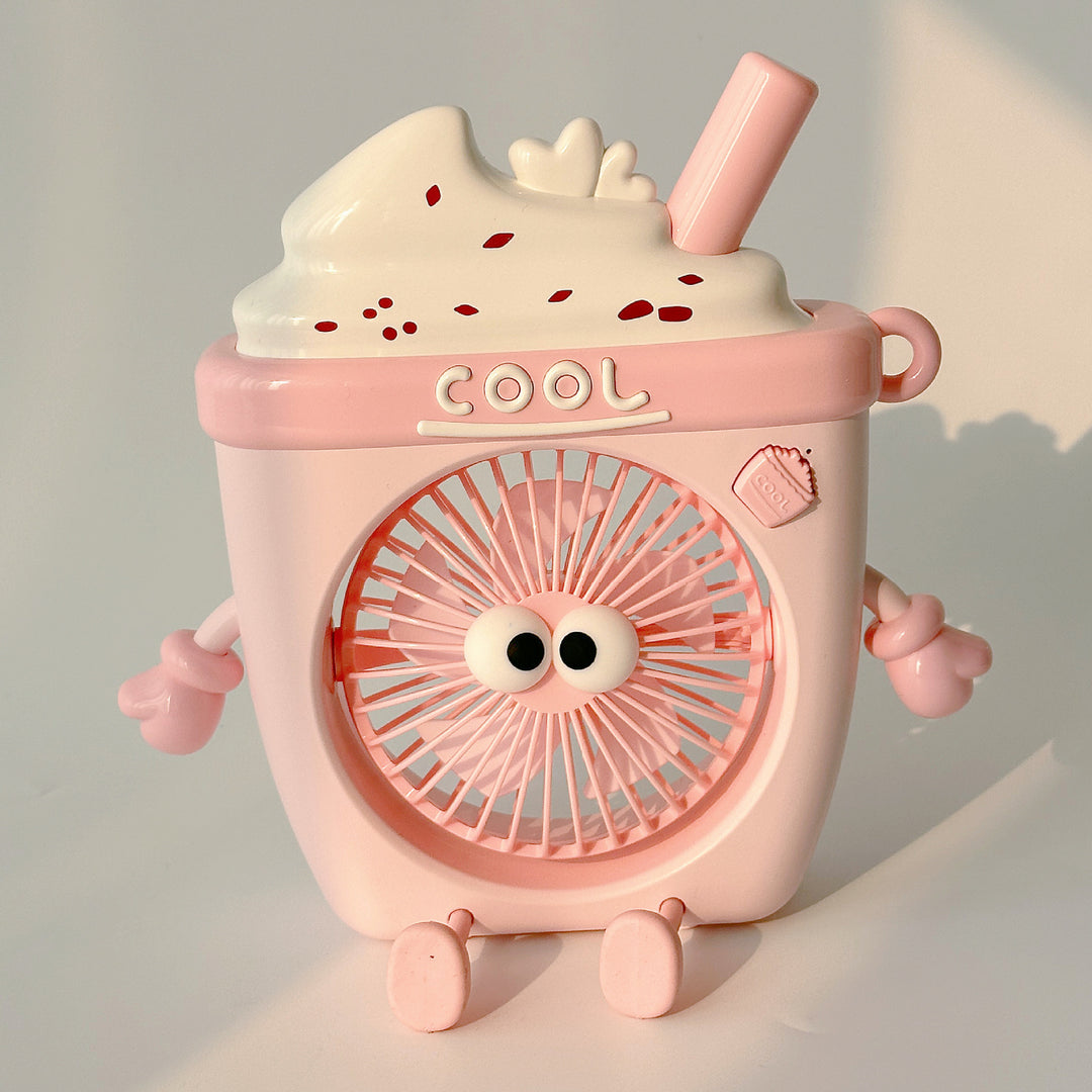 Ladies Cool Mini Fan Design Bowlift