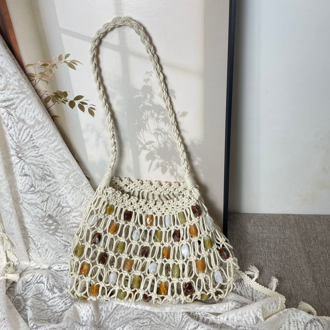 Hand-knotted fashion bag Bowlift