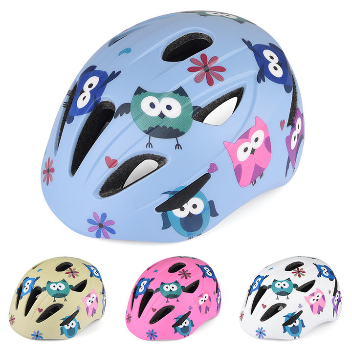 Children's Fun Animal Design Cycling Helmet Bowlift