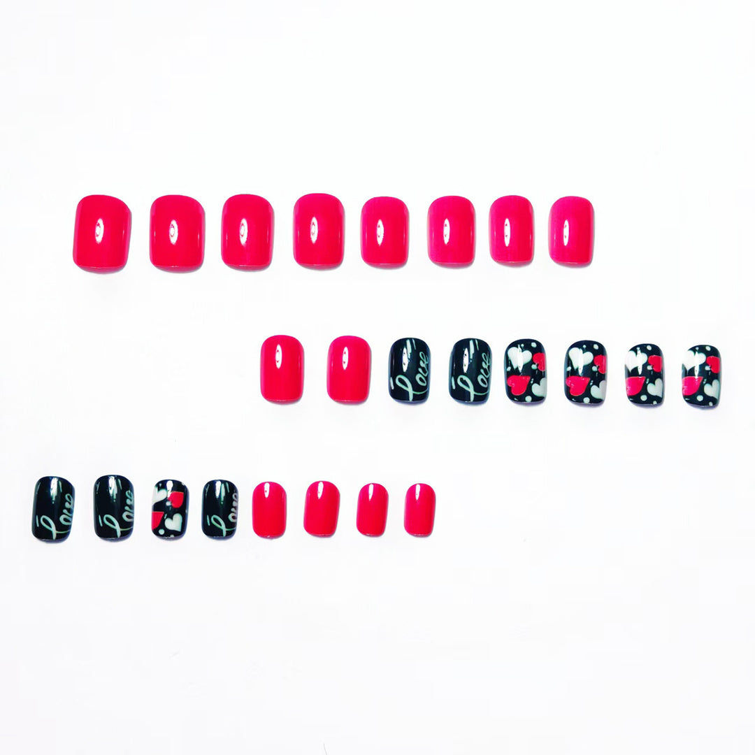 Creative Love-Themed Nail Art Bowlift