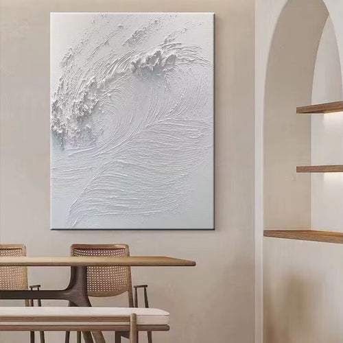 Textured Abstract Wall Sculpture