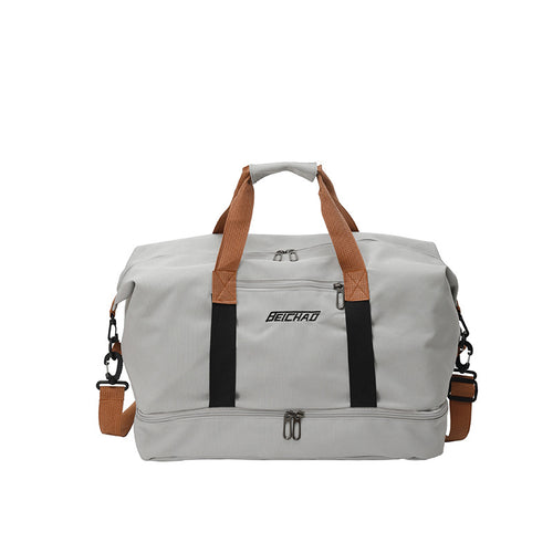 Durable Multi-Compartment Travel Duffel Bag