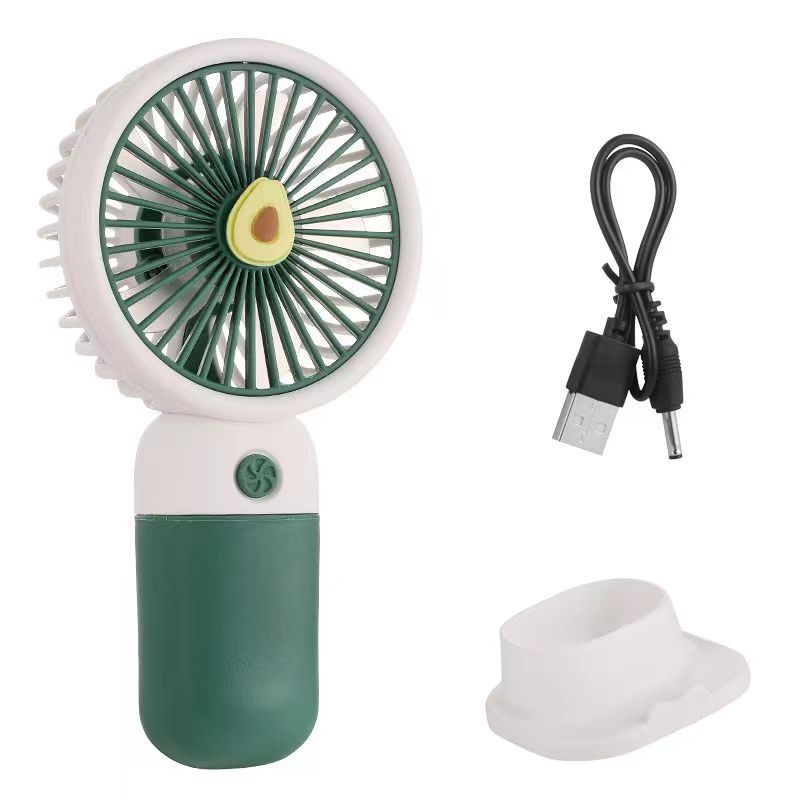 Women's portable USB fan with adjustable tilt angle Bowlift