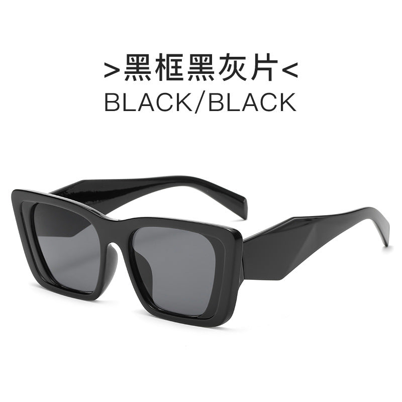 Women geometric oversized sunglasses Bowlift