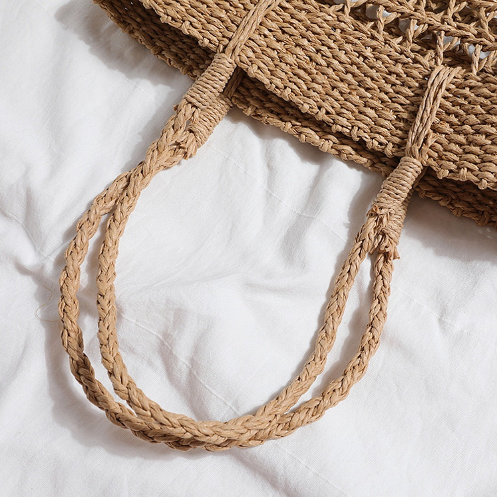 Handwoven Summer Tote Bag Bowlift