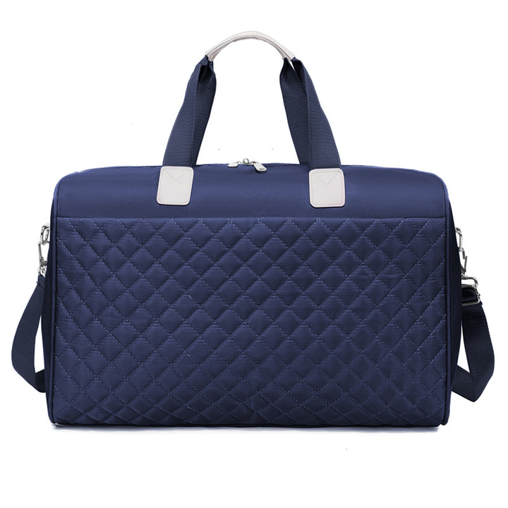 Quilted Travel Weekender Duffel Bag Bowlift