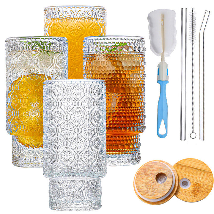 Women's decorative drinking glasses set Bowlift