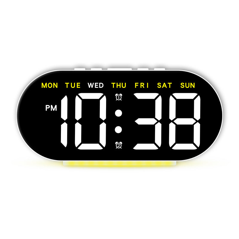 Digital Multi-Function Alarm Clock with Large Digits Bowlift