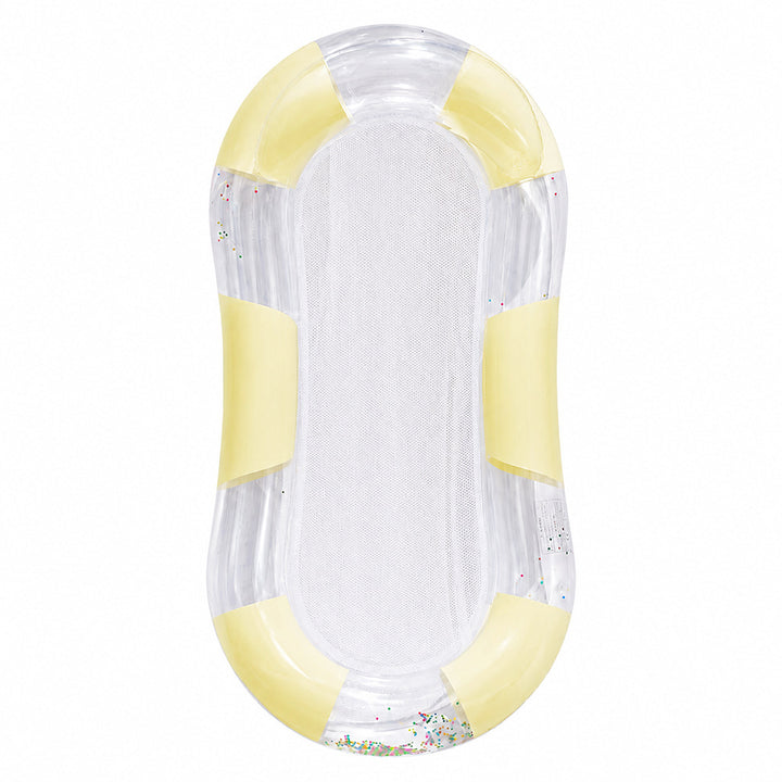 Women Inflatable Relax Lounge with Mesh Surface Bowlift