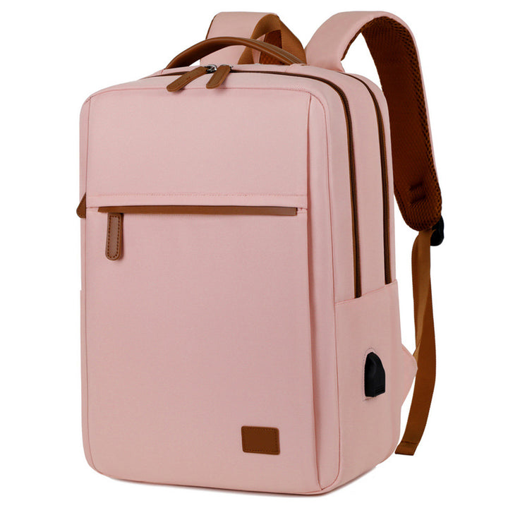 BowLift | TechPort Laptop Backpack with USB Charging Port – Water-Resistant Design for 15.6-Inch Laptops