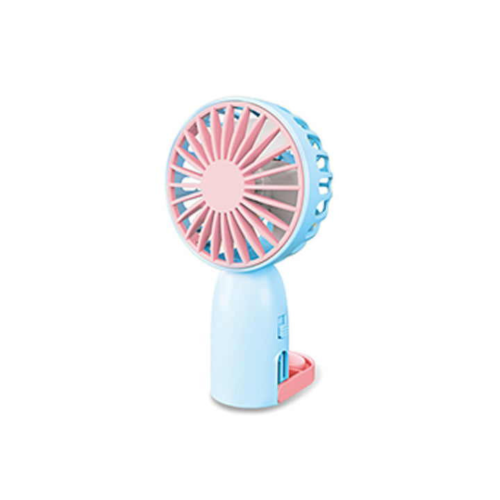 Ladies portable hand fan in cheerful design Bowlift