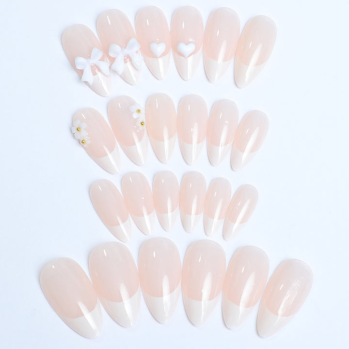 Elegant Nail Art Press-On Nails Bowlift