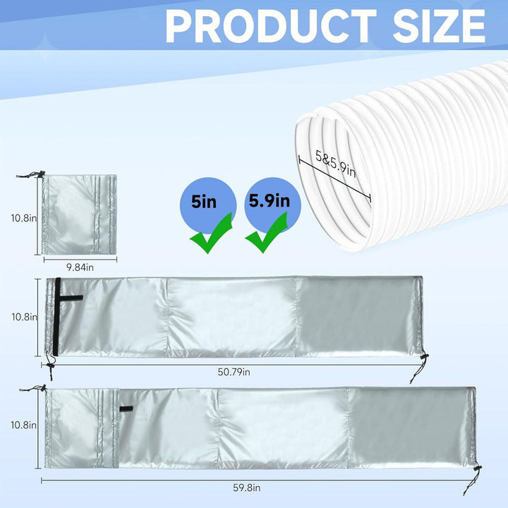Insulating air hose cover Bowlift