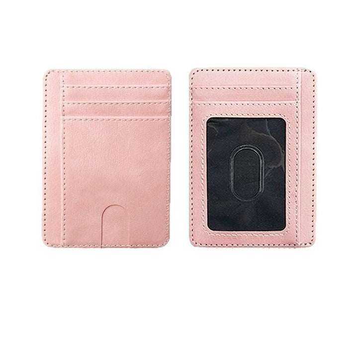 Slim Leather Card Holder Bowlift