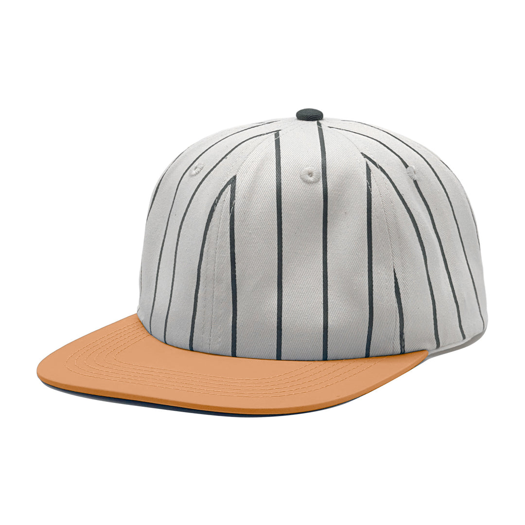 Women's fashionable cap with striped pattern Bowlift