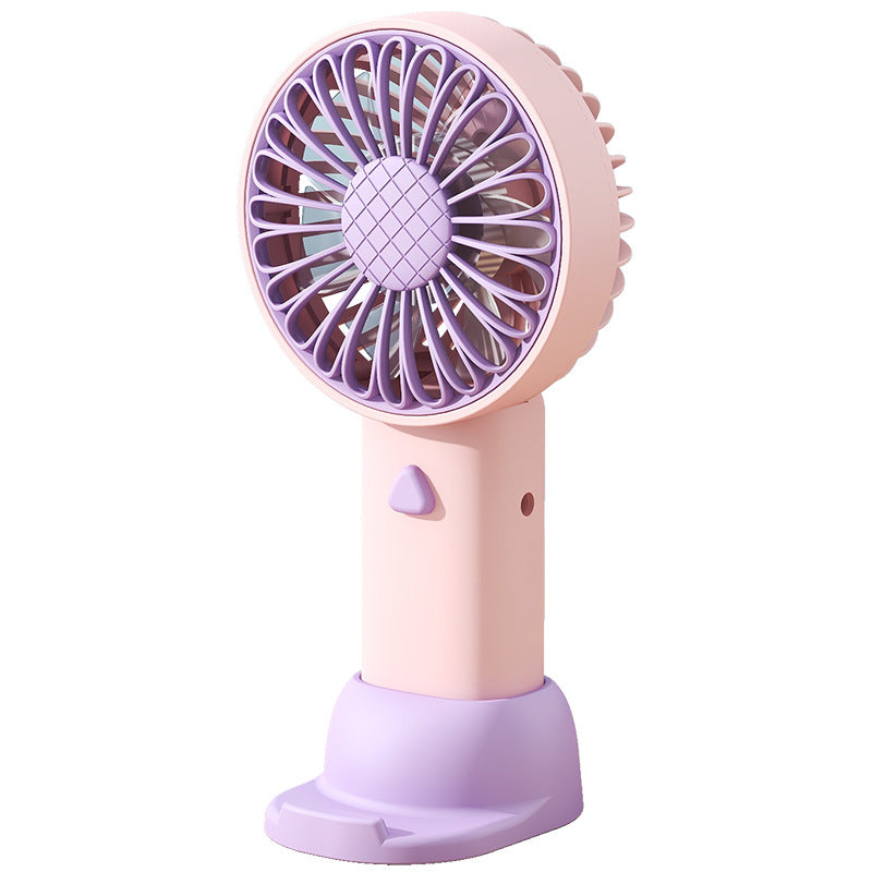 Women's portable mini fan with multiple adjustable speed settings Bowlift
