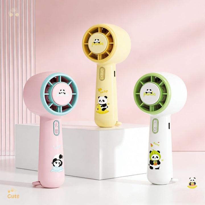 Women portable mini fan in panda design Bowlift