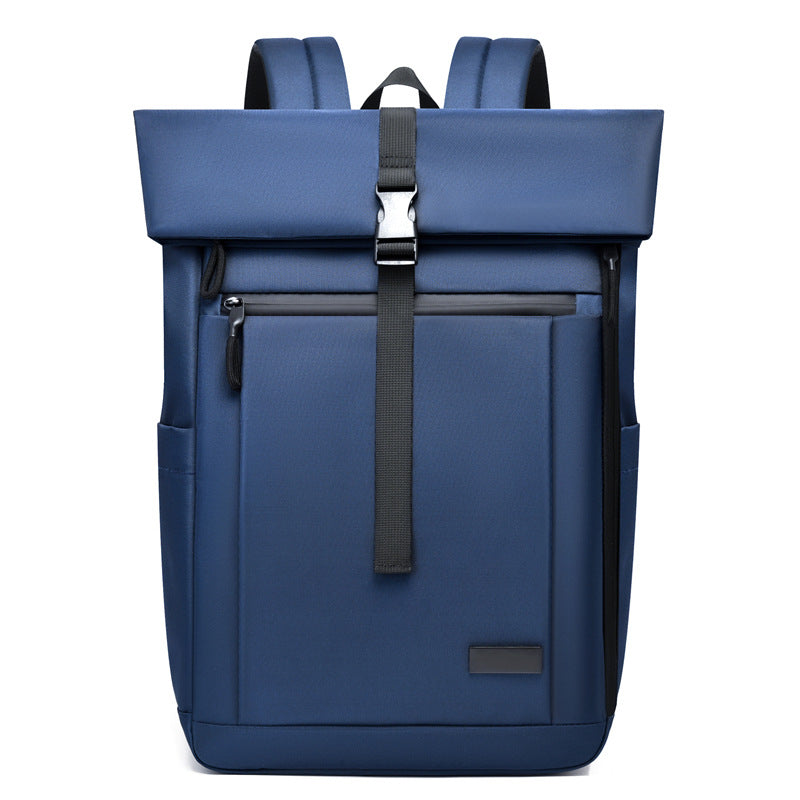 Versatile Roll-Top Laptop Backpack Bowlift