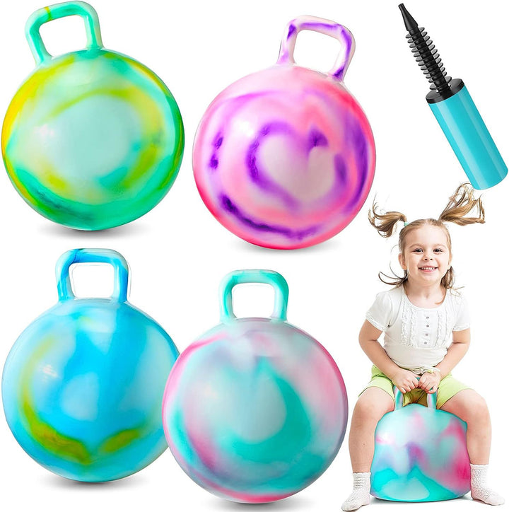 Unisex Hopping Ball with Ergonomic Grip Bowlift