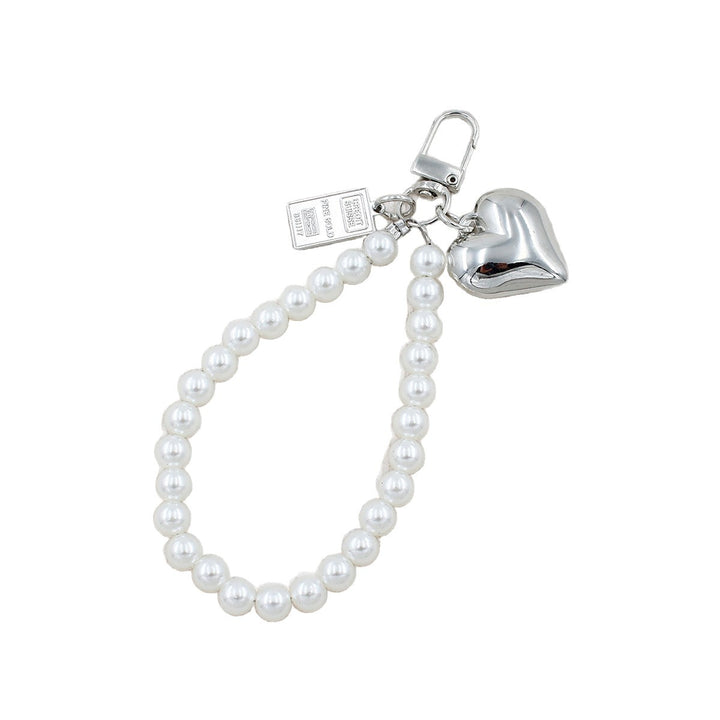 Elegant Pearl Beaded Keychain Bowlift