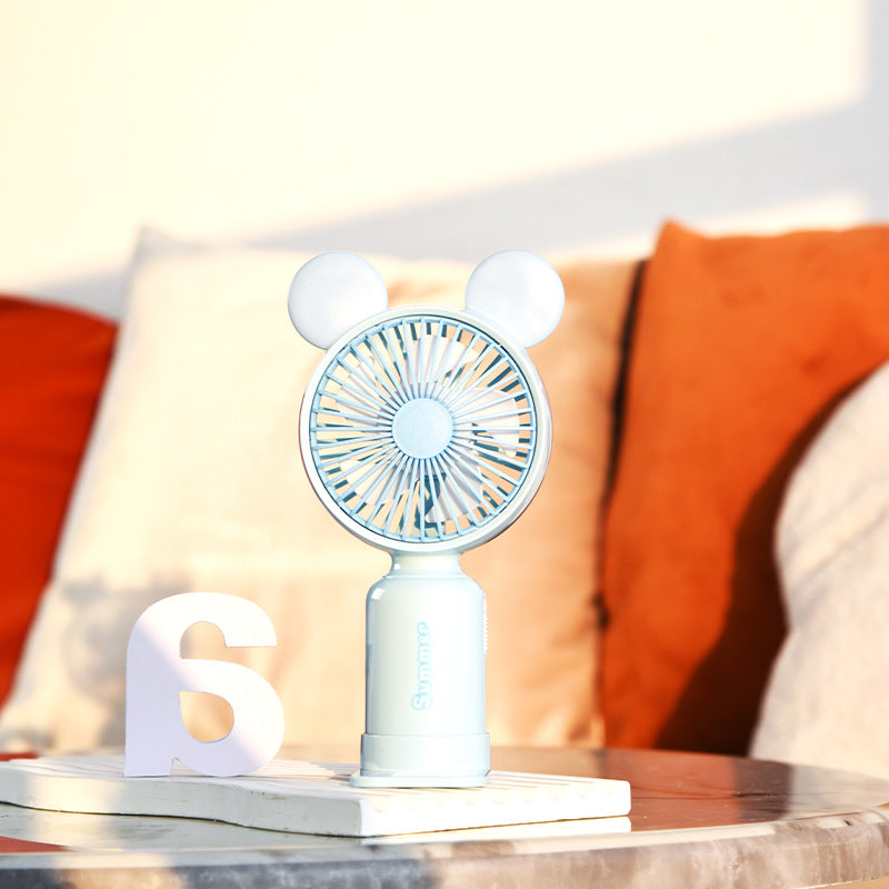 Cute Portable Handheld Fan Bowlift