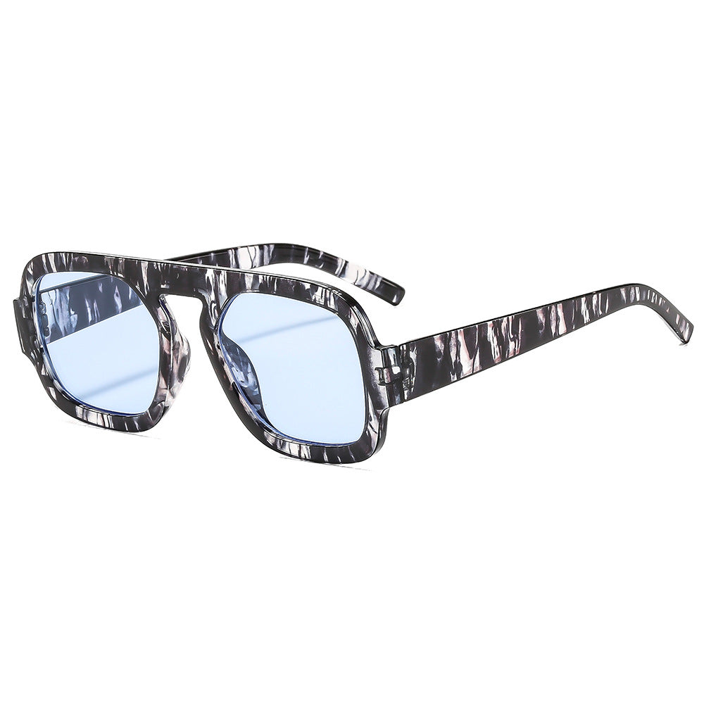Men's Bold Retro-Inspired Square Sunglasses Bowlift