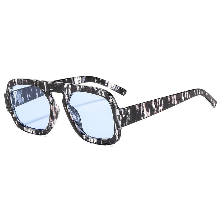 Men's Bold Retro-Inspired Square Sunglasses Bowlift